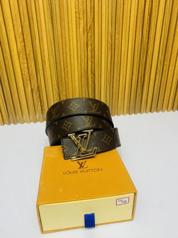 LOUIS VUITTO N PRINTED PREMIUM QUALITY BELT