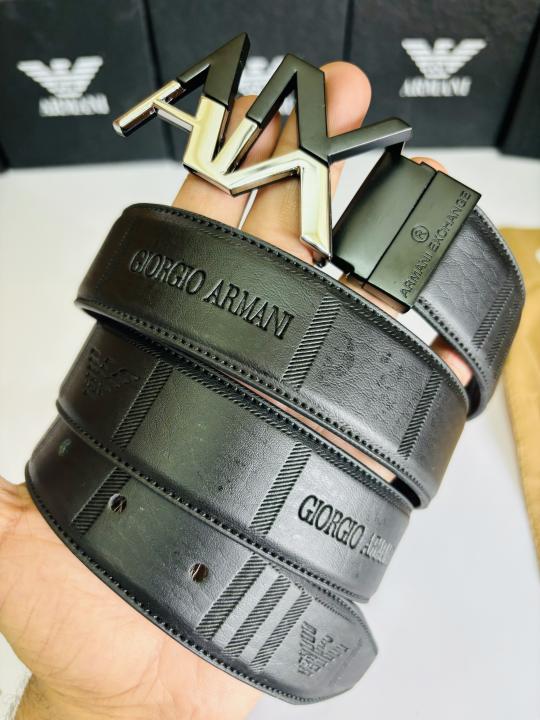 ARMANI NEW SILVER PREMIUM QUALITY BELT
