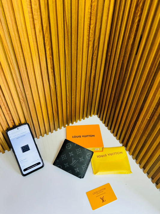 LOUIS VUITTON PRINTED PREMIUM QUALITY WALLET WITH BOX