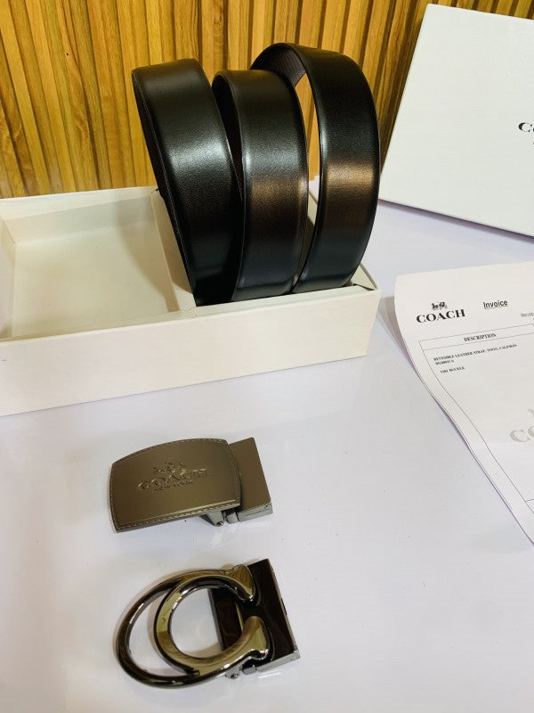 COAC H PRINTED PREMIUM QUALITY 2pcs LOCK COMBO BELT