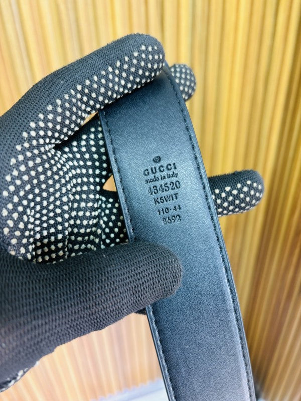 GUCC I FULL BLACK PREMIUM QUALITY BELT