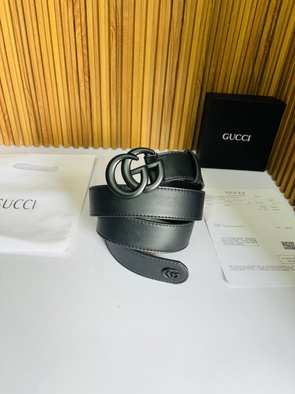 GUCC I FULL BLACK PREMIUM QUALITY BELT
