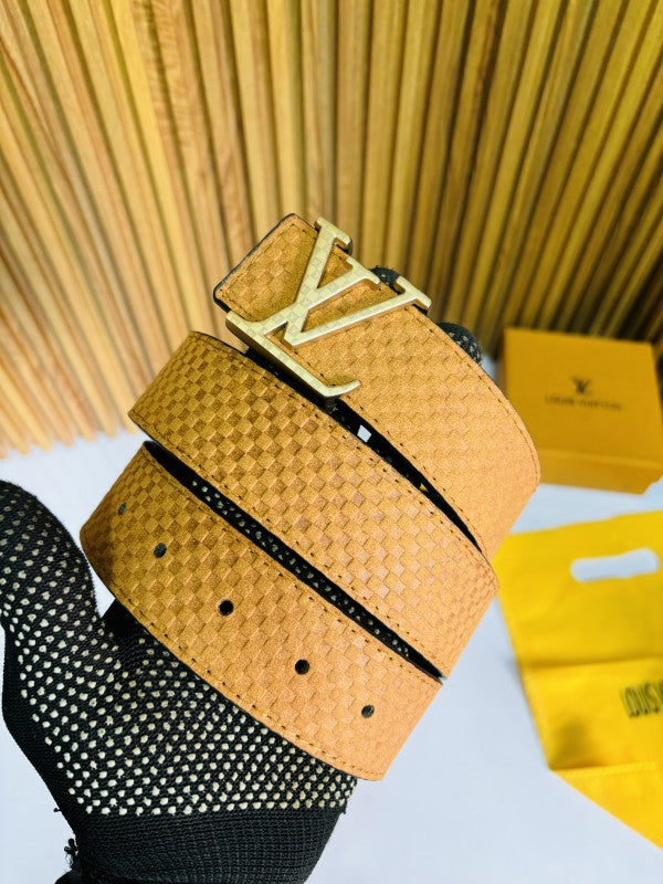 LOUIS VUITTO N PRINTED PREMIUM QUALITY BELT