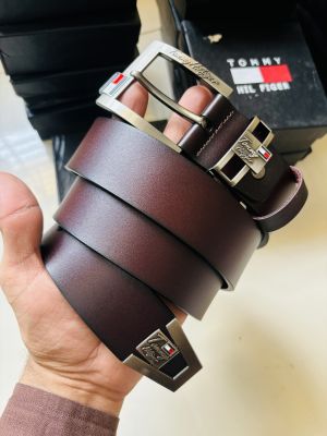 TOMMY HILFIGE R BROWN PREMIUM QUALITY BELT