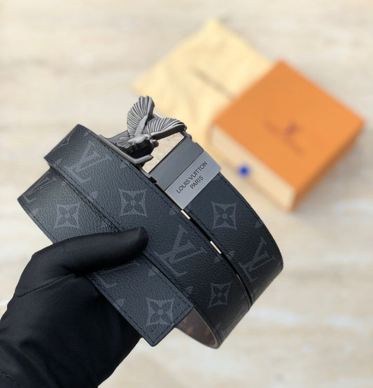 LOUIS VUIITTO N PRINTED PREMIUM QUALITY  BELT