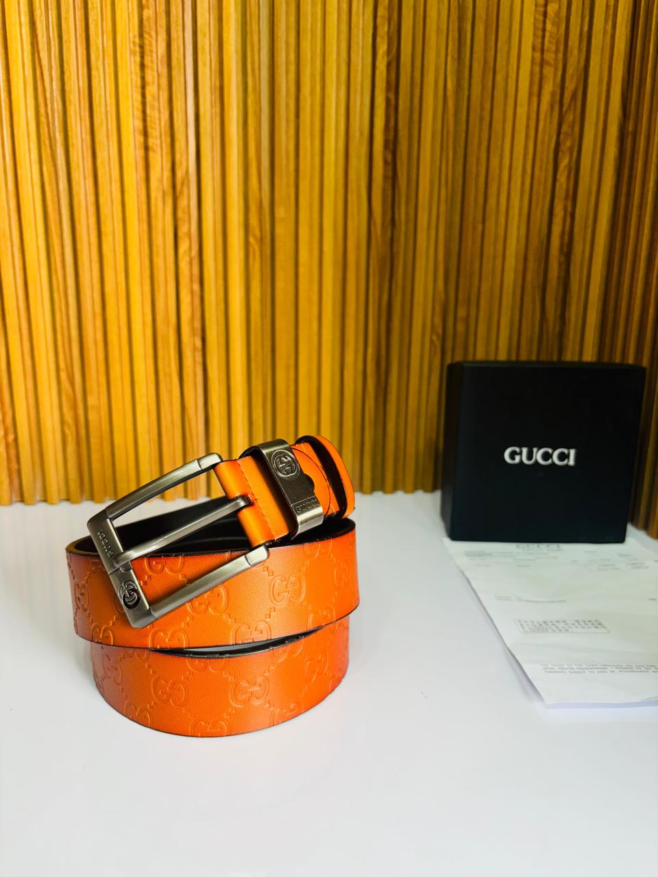 GUCC I PRINTED PREMIUM QUALITY BELT