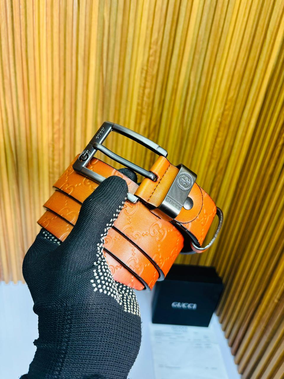 GUCC I PRINTED PREMIUM QUALITY BELT