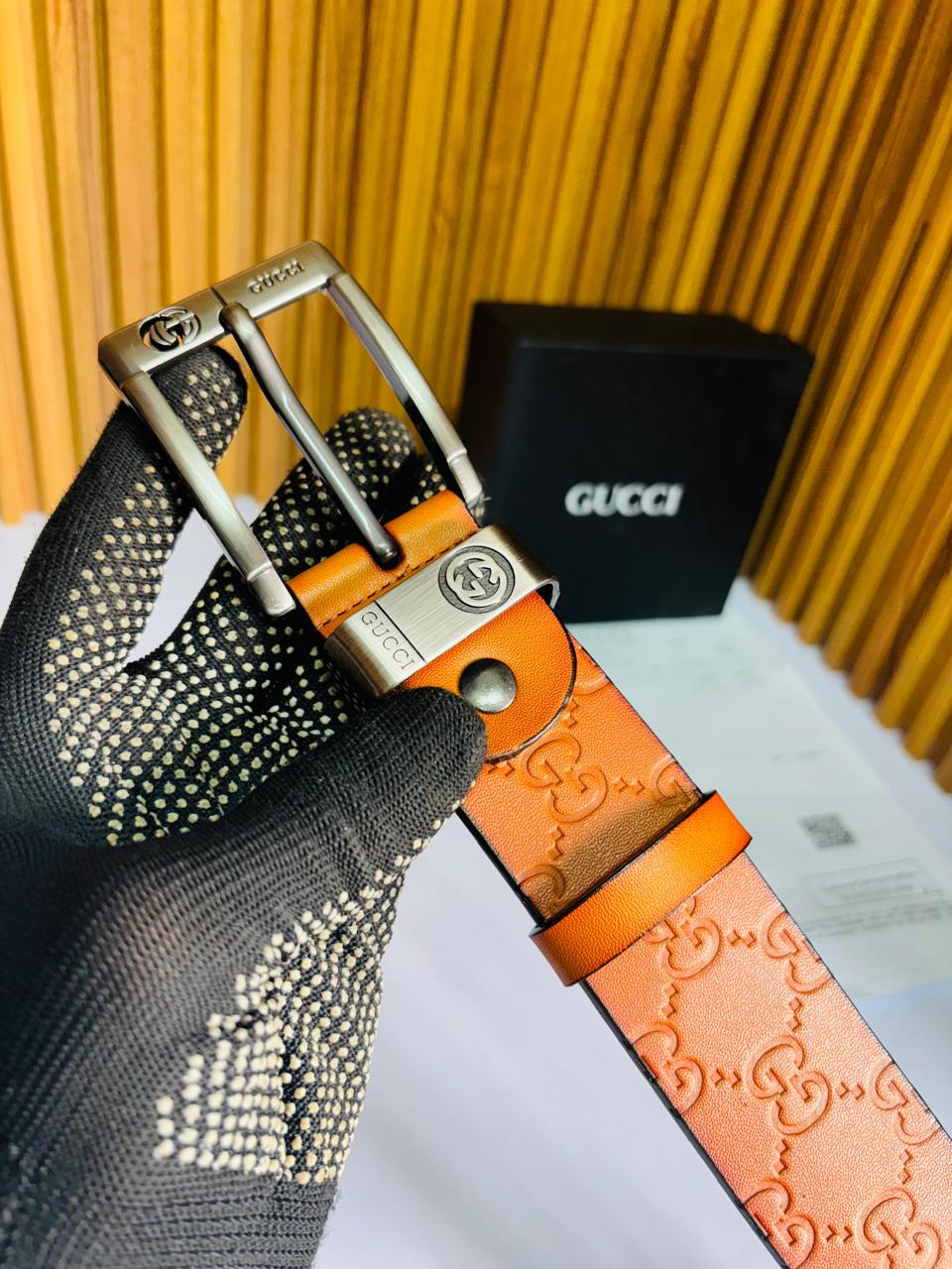 GUCC I PRINTED PREMIUM QUALITY BELT
