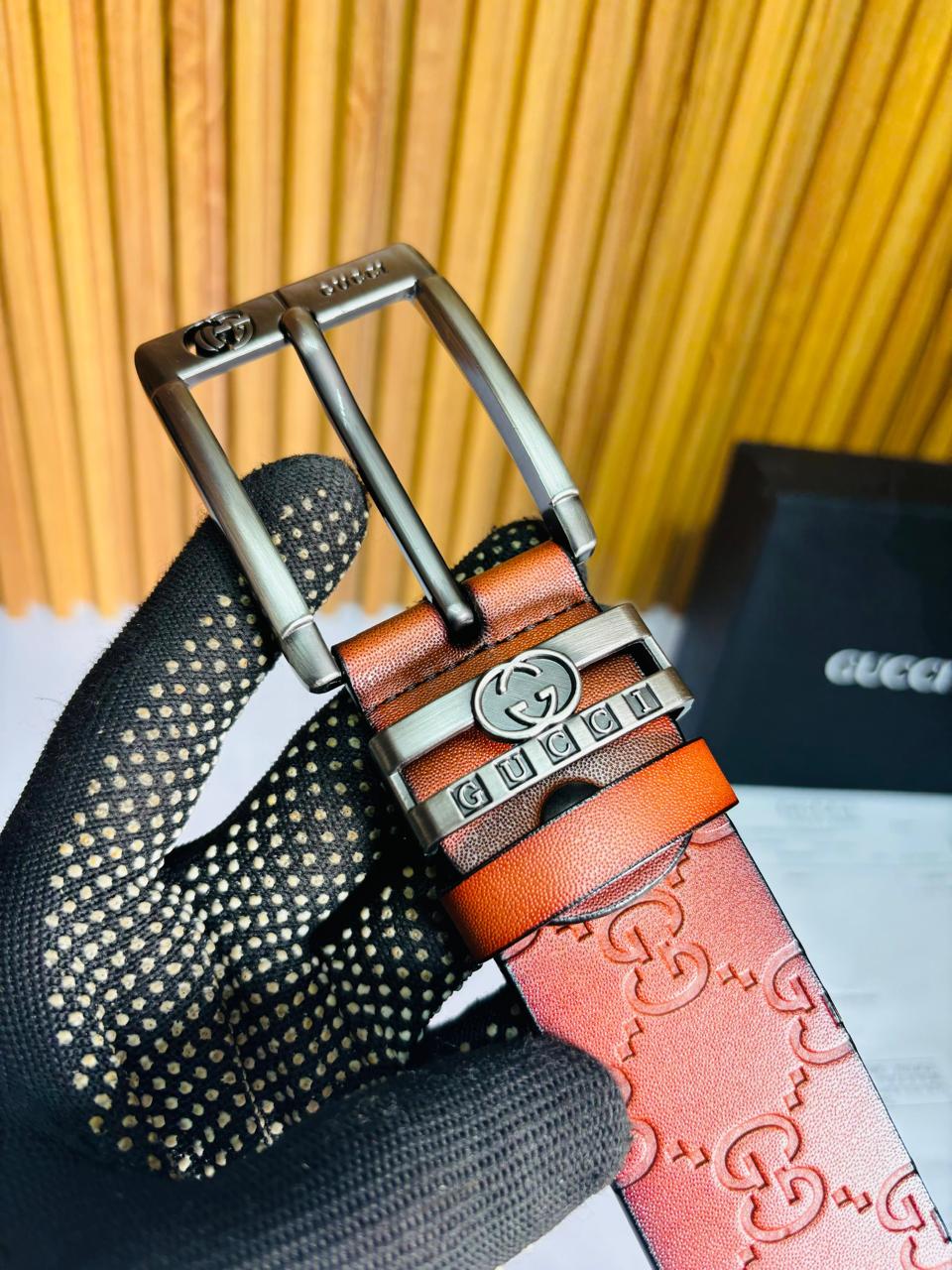 GUCC I PRINTED PREMIUM QUALITY BELT