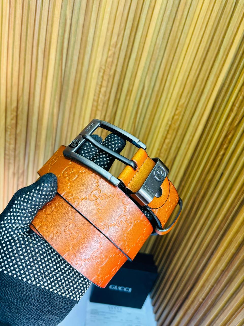 GUCC I PRINTED PREMIUM QUALITY BELT
