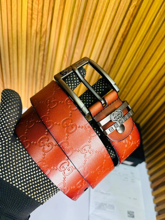 GUCC I PRINTED PREMIUM QUALITY BELT