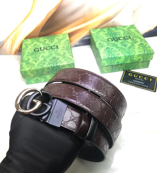 GUCCCI PRINTED PREMIUM QUALITY REVERSIBLE BELT