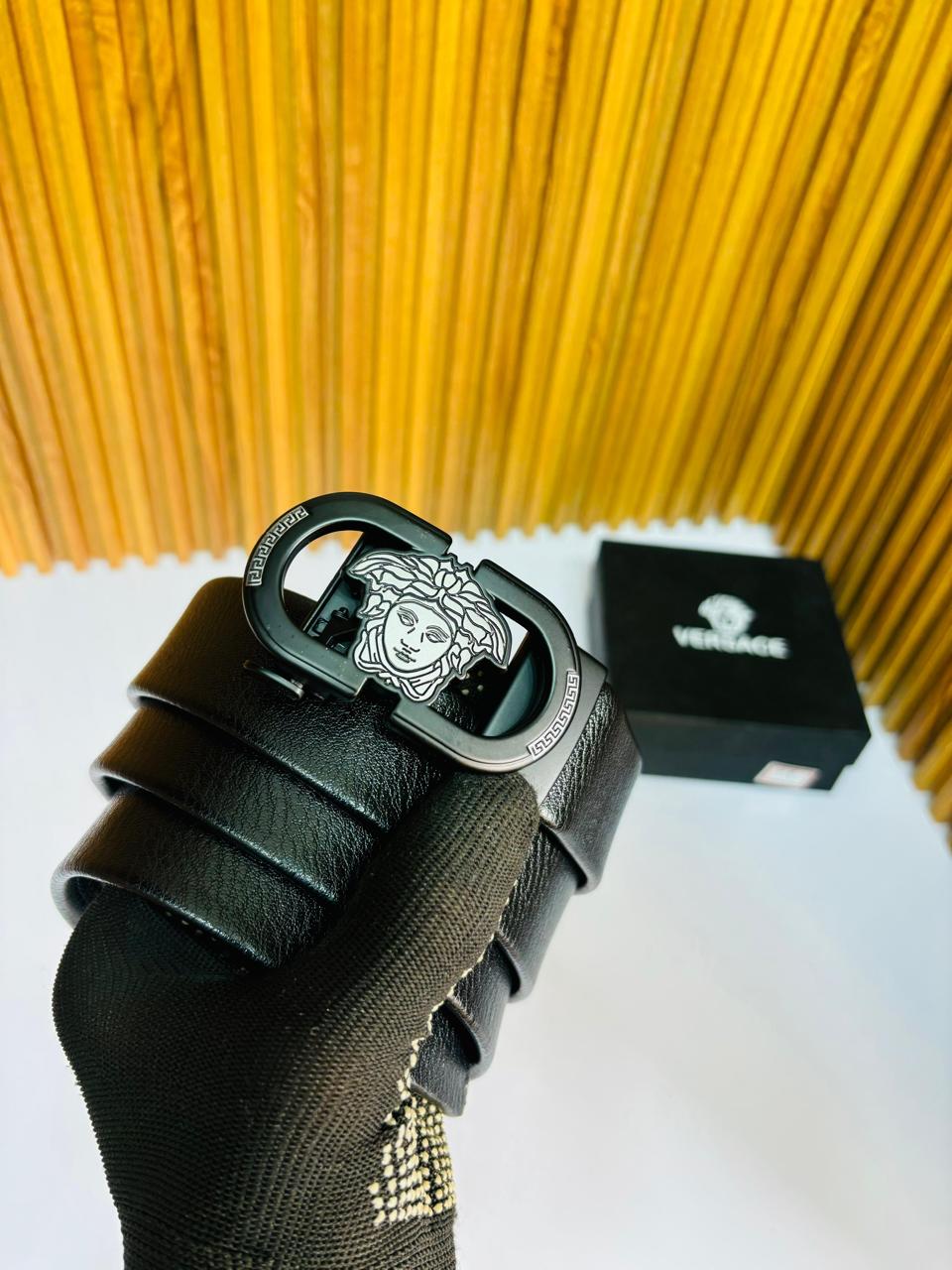 VERSACE PREMIUM QUALITY AUTOMATIC LOCK BELT